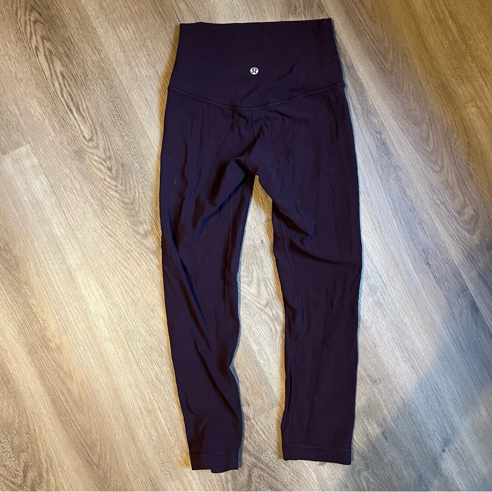 Lululemon Align leggings 23” size 2 dark purple